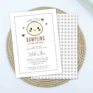 Invitation Notre petit Baby shower neutre pour les femmes
