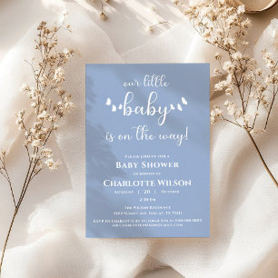 Invitation Notre petit bébé est en route Baby Shower