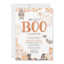 Notre petit Boo est presque là Baby Shower