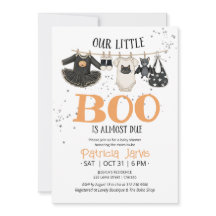 Notre petit Boo est presque là Baby Shower