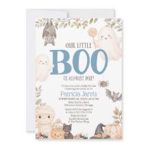 Notre petit Boo est presque là Baby Shower