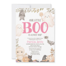 Notre Petit Boo Est Presque Prêt Fête de Naissance