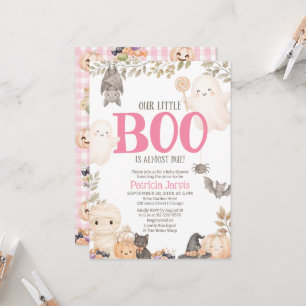 Invitation Notre Petit Boo Est Presque Prêt Fête de Naissance