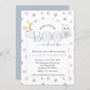 Invitation Notre Petit Boo est presque prévu pour Halloween