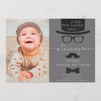 Notre petit homme photo de la fête du 1er annivers