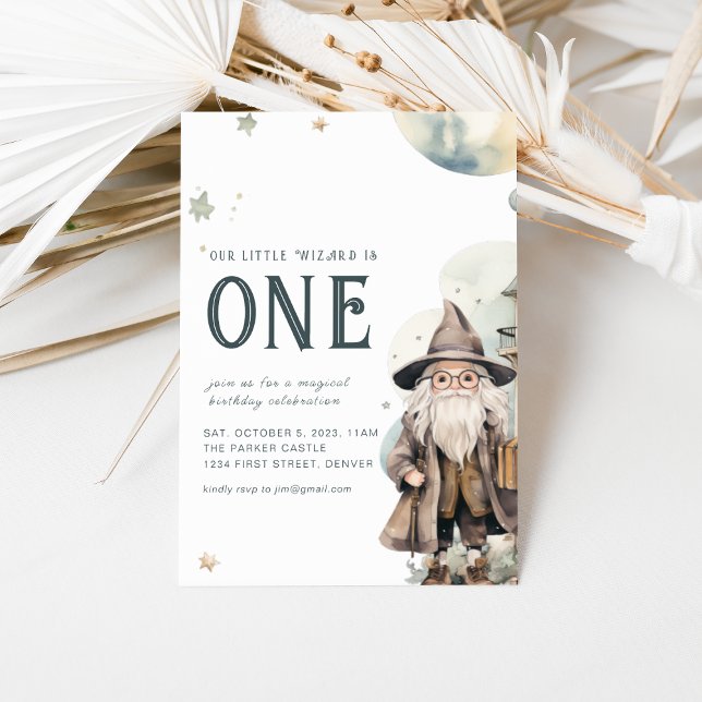 Invitation Notre petit magicien est un (Créateur téléchargé)