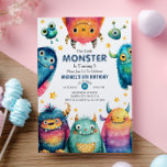 Invitation Notre Petit Monstre Whimsical Kids Birthday Party<br><div class="desc">Invitation à la fête d'anniversaire de notre petit monstre Whimsical pour enfants - Célébrez votre petit de la façon la plus courtoise avec cette invitation fantaisiste sur le thème du monstre ! Doté de monstres colorés, stupides et amicaux, ce design ludique est parfait pour les tout-petits et les enfants qui...</div>