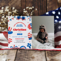 Notre petit pétard photo de fête d'anniversaire 1e