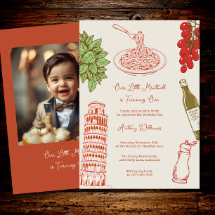 Invitation Notre petite boulette de viande fête son premier a