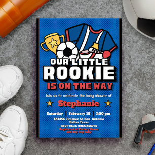 Invitation Notre petite recrue est sur le chemin