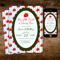 Notre petite tomate tourne un 1er anniversaire