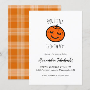 Invitation Notre peu de baby shower de neutre de genre de