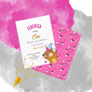 Invitation Nounours