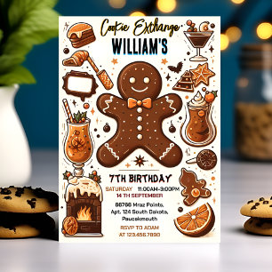 Invitation nourriture sucrée et mignonne Enfants Cookie Excha