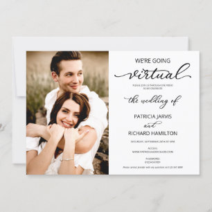 Invitation Nous allons au mariage social virtuel photo invita