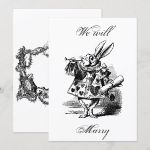 Invitation Nous allons nous marier – Annonce du mariage
