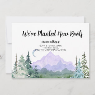 Invitation Nous avons planté de nouvelles racines qui se dépl