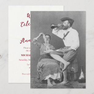 Invitation Nous célébrons notre anniversaire de mariage !