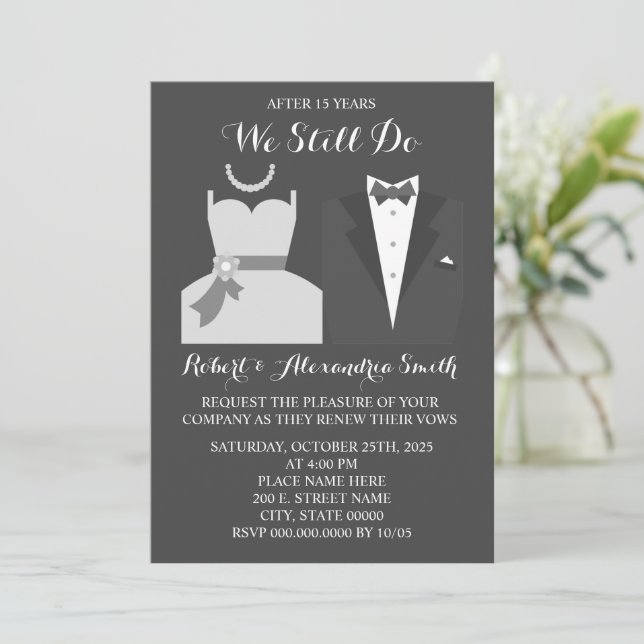 Invitation Nous Continuons À Faire Le Renouvellement De L'Ann (Debout devant)