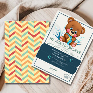 Invitation Nous croyons tôt - Teddy Bear 5e anniversaire
