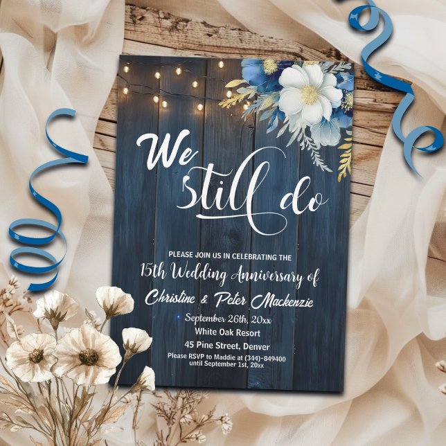 Invitation Nous Faisons Encore 15ème Anniversaire Mariage Lum (Créateur téléchargé)