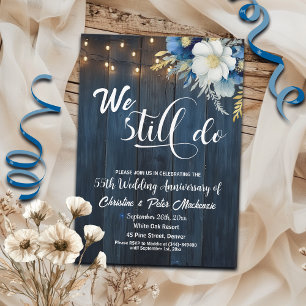 Invitation Nous Faisons Encore 55ème Mariage Anniversaire Des