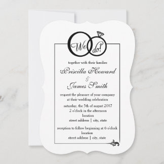 Invitation Nous faisons Mariage