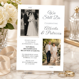 Invitation Nous faisons toujours 60e anniversaire de mariage