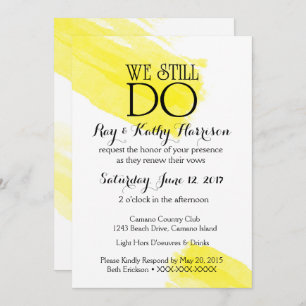 Invitation Nous Faisons Toujours Mariage Anniversaire Invitat