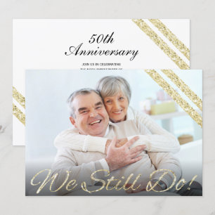 Invitation Nous le faisons encore ! 50e anniversaire Modern