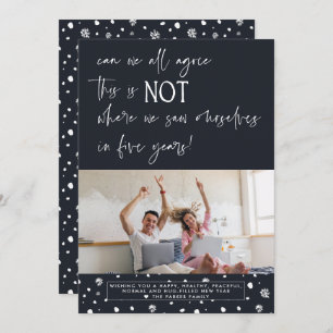 Invitation Nous nous sommes vus en cinq ans  Joyeux Noël