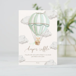 Invitation Nous pouvons à peine attendre Billet de tombola de