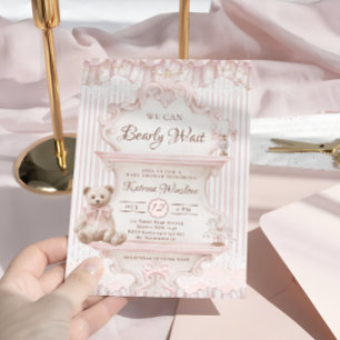 Invitation Nous pouvons à peine attendre Cottage de Nursery B