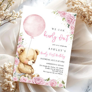 Invitation Nous pouvons à peine attendre l'invitation d'anniv