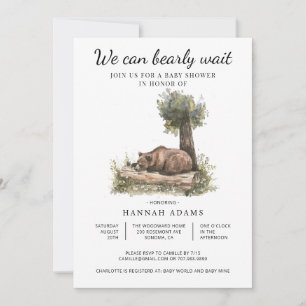 Invitation Nous pouvons améliorer le Baby shower de la voie d