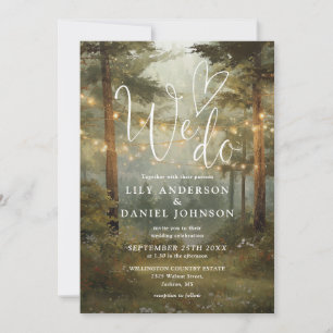Invitation Nous réalisons des guirlandes lumineuses de forêt