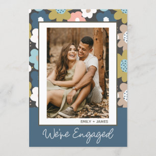 Invitation Nous sommes engagés Nature Flower Photo Engagement