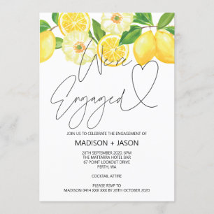 Invitation Nous sommes engagés pour l'engagement d'été Fête L