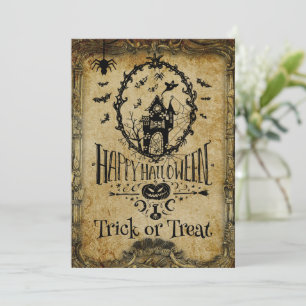 Invitation Nous sommes partis à l'invitation de la fête d'Hal