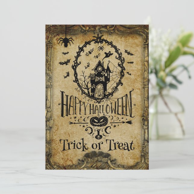 Invitation Nous sommes partis à l'invitation de la fête d'Hal (Debout devant)