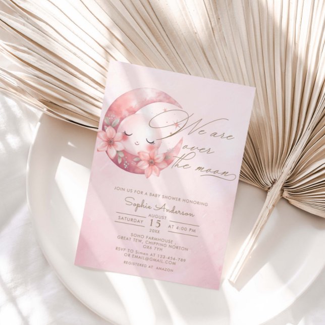 Invitation Nous Sommes Sur L'Invitation Du Baby shower De Fil (Créateur téléchargé)