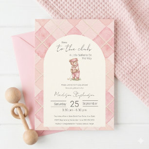 Invitation Nouveau à la Club Ourson de Golf Fête de Naissance