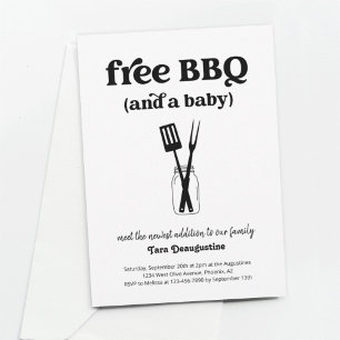 Invitation Nouveau Baby Welcome Party Rencontre & Greet, Sip 