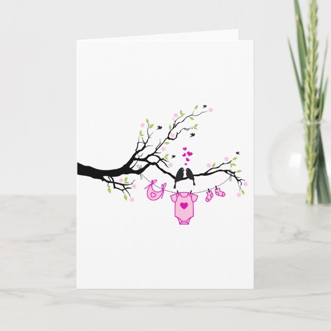 Invitation nouveau bébé, conception de baby shower (Devant)