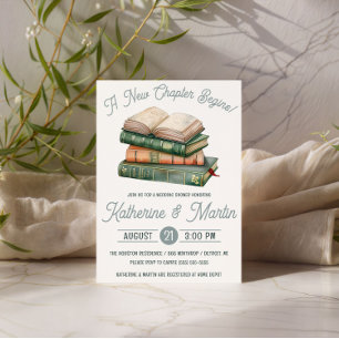 Invitation Nouveau Chapitre Commence, Salle de Mariage sur le