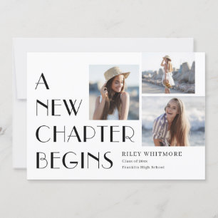 Invitation Nouveau chapitre Editable Color Graduation Invitat