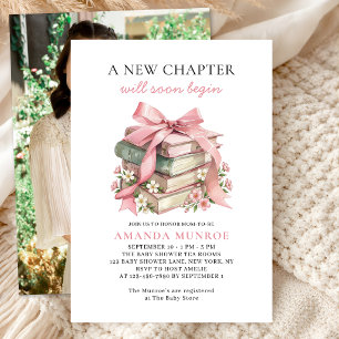 Invitation Nouveau Chapitre Va Débuter Bientôt Livre Rose Bab
