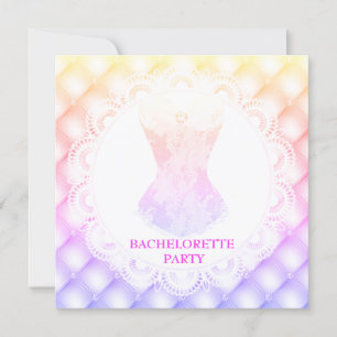 INVITATION NOUVEAU CORSET ROSE SPARKLE JOLIE DENRÉE DIAMONNE