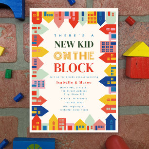 Invitation Nouveau Enfant Sur Le Baby shower Frontalier Des M