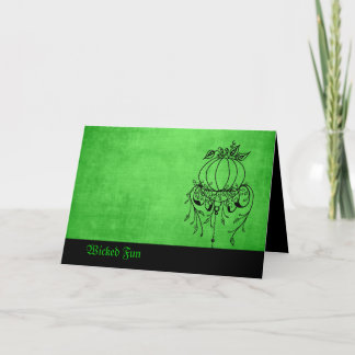 Invitation Nouveau Halloween Invite Greeting Card
